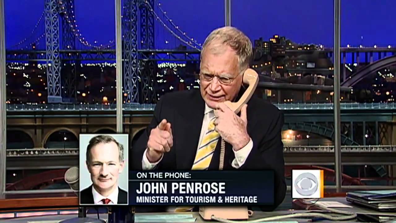 Letterman asks John for royal wedding invite